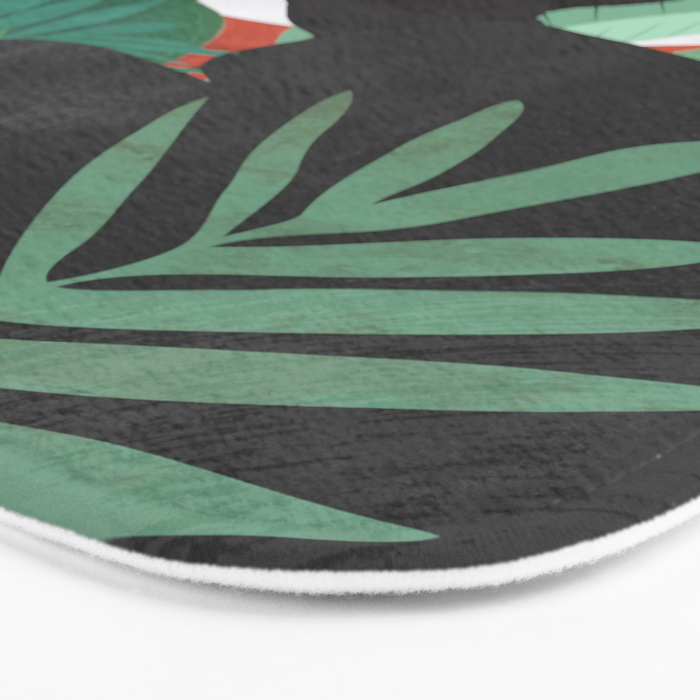 Tropical Girl 11 Bath Mat Gallery Image 3
