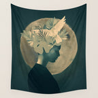 Moonlight Lady Wall Tapestry Gallery Image 4