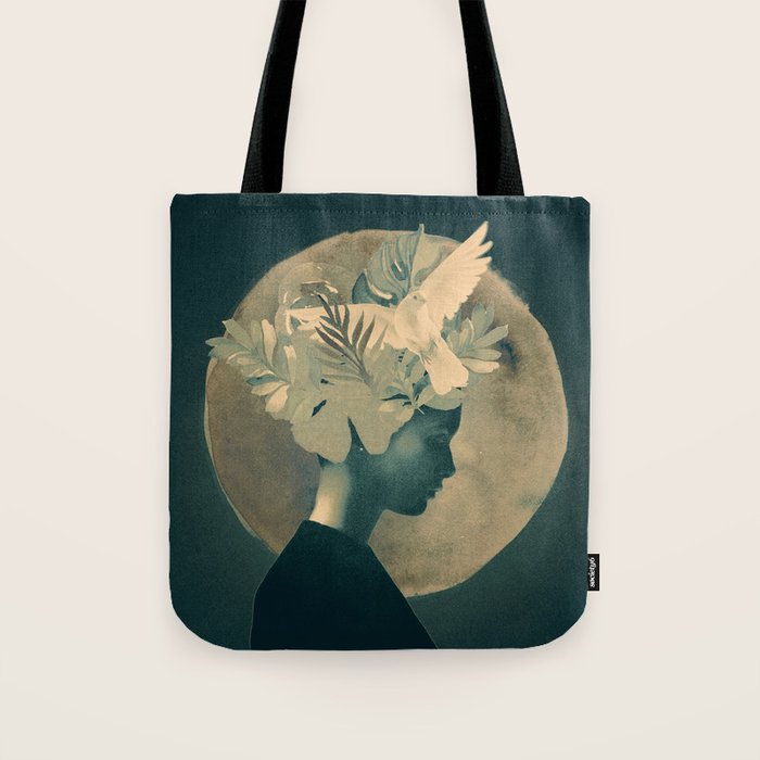 Moonlight Lady Tote Bag Gallery Image 1