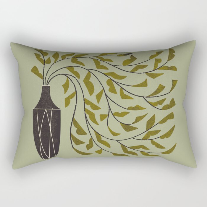 Many Leaf Bouquet Rectangular Pillow Gallery Image 1