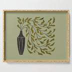 Many Leaf Bouquet Serving Tray Gallery Image 1