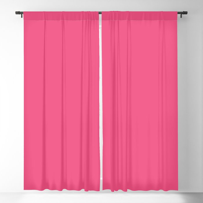 Maximal Hot Pink Solid Color Window Curtain Gallery Image 5