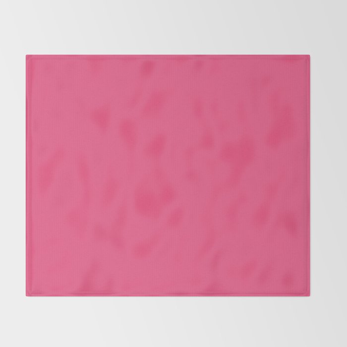 Maximal Hot Pink Solid Color Throw Blanket Gallery Image 2