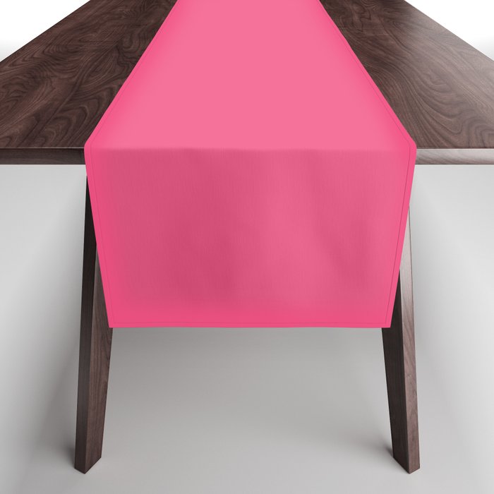 Maximal Hot Pink Solid Color Table Runner Gallery Image 1