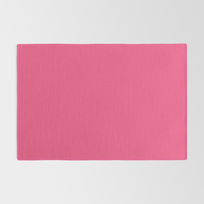 Maximal Hot Pink Solid Color Rug Gallery Image 2