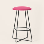 Maximal Hot Pink Solid Color Stool Gallery Image 1