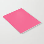 Maximal Hot Pink Solid Color Notebook Gallery Image 2