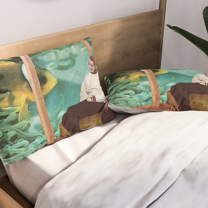 Hello Fish Pillow Sham Gallery Image 2