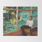Hello Fish Throw Blanket Gallery Image 2
