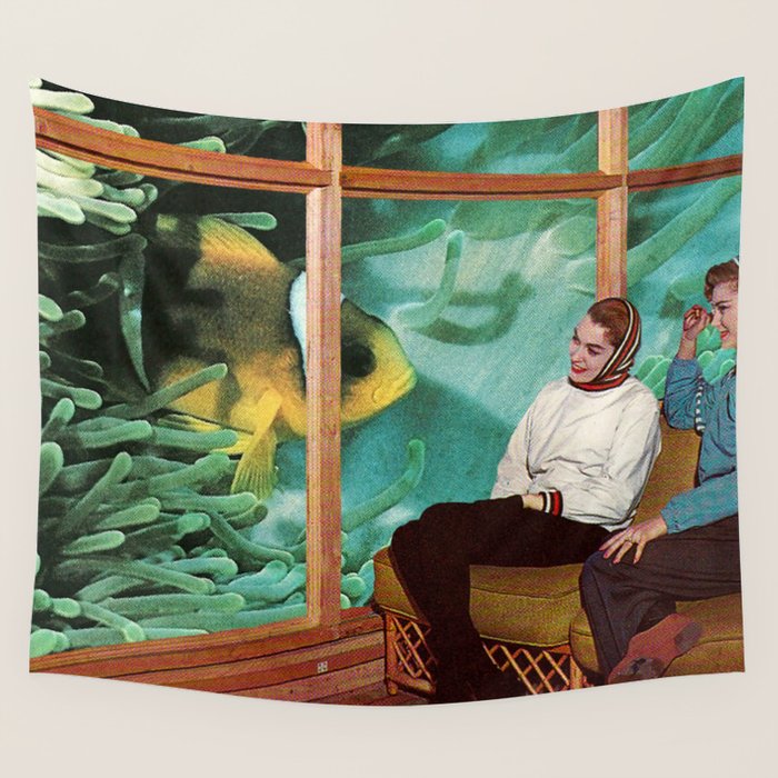 Hello Fish Wall Tapestry Gallery Image 4