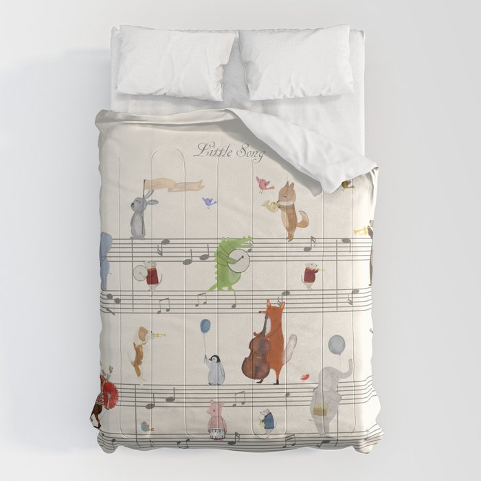 little song Comforter Gallery Image 6