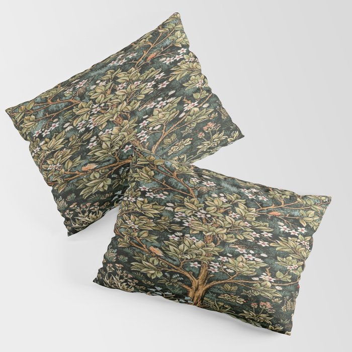 William Morris Tree Of Life, Morris floral, No 4. Pillow Sham Gallery Image 1