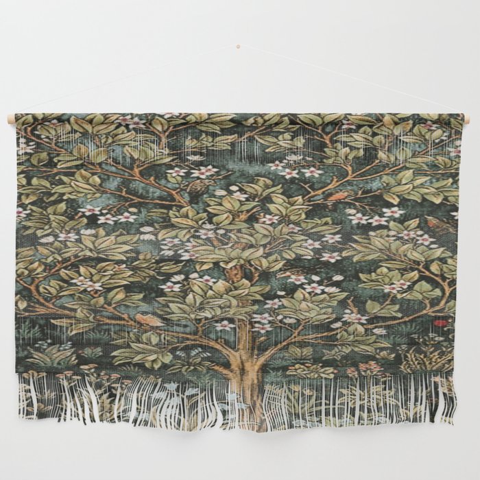 William Morris Tree Of Life, Morris floral, No 4. Wall Hanging Gallery Image 1