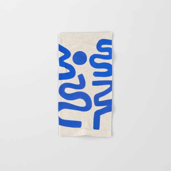 Blue Zig Wiggles Bath Towel Gallery Image 1