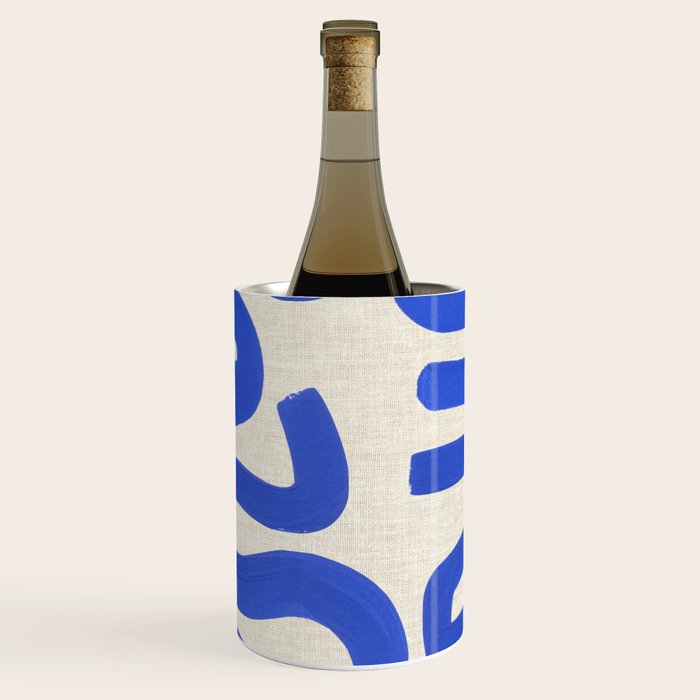 Blue Zig Wiggles Wine Chiller Gallery Image 1