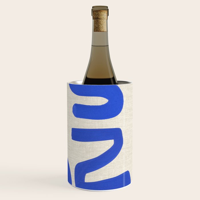 Blue Zig Wiggles Wine Chiller Gallery Image 3