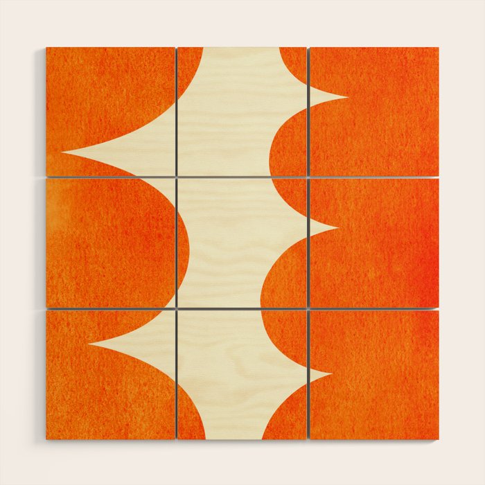 Abstract W03 Wood Wall Art Gallery Image 1