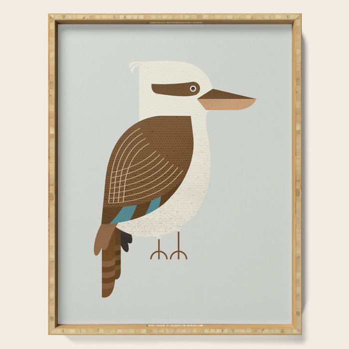 Whimsy Laughing Kookaburra Serving Tray Gallery Image 1