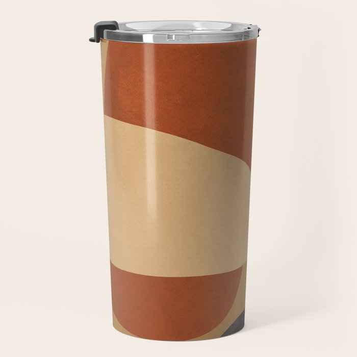 Abstract Minimal Art 3 Travel Mug Gallery Image 3