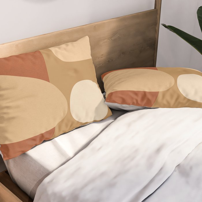 Abstract Minimal Art 3 Pillow Sham Gallery Image 2