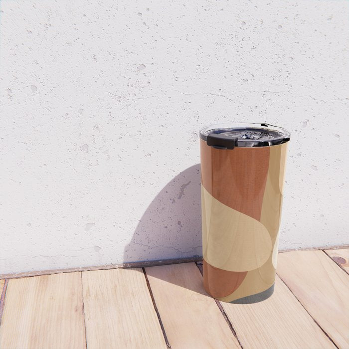 Abstract Minimal Art 3 Travel Mug Gallery Image 4