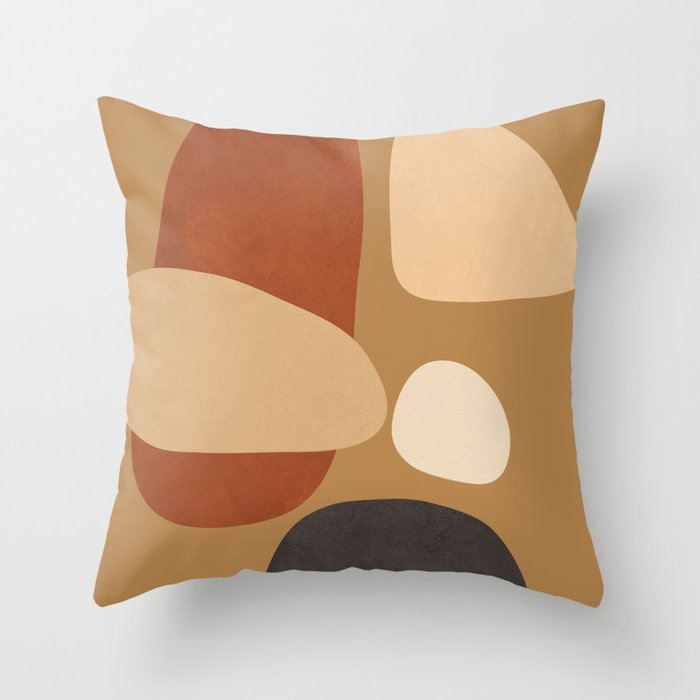Abstract Minimal Art 3 Throw Pillow Gallery Image 6
