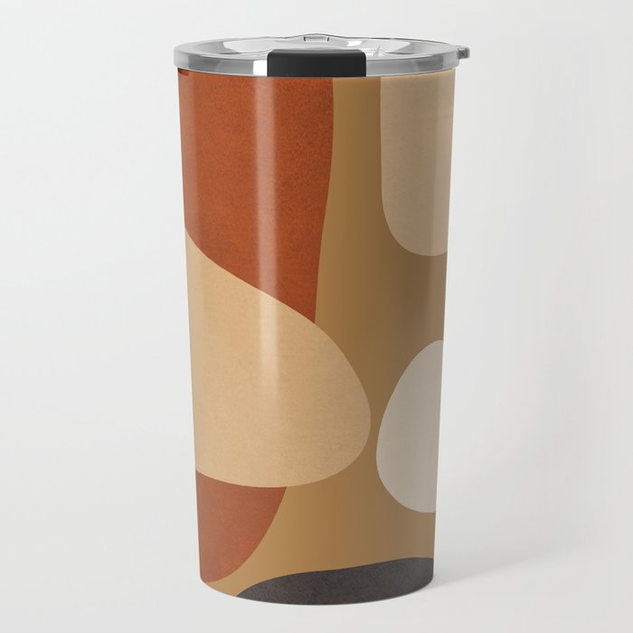 Abstract Minimal Art 3 Travel Mug Gallery Image 1