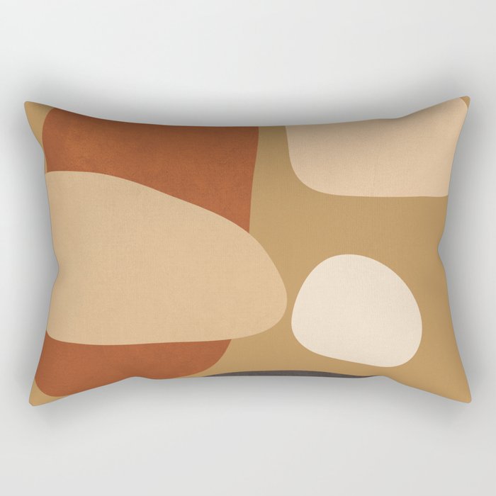 Abstract Minimal Art 3 Rectangular Pillow Gallery Image 2
