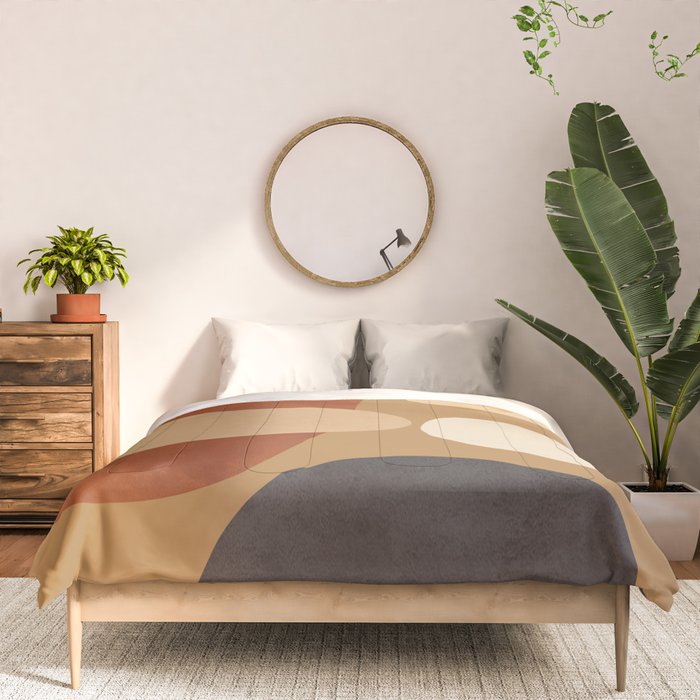 Abstract Minimal Art 3 Comforter Gallery Image 3