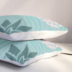 Summer, Pineapple Art, Pink, Turquoise, Teal Pillow Sham Gallery Image 3