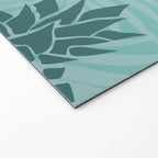 Summer, Pineapple Art, Pink, Turquoise, Teal Welcome Mat Gallery Image 2