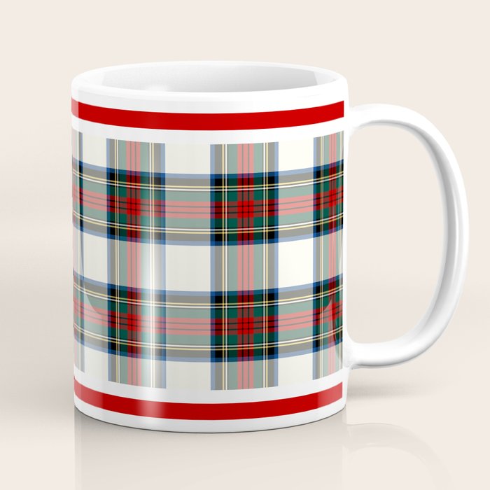 Clan Stewart Dress Tartan Coffee Mug Gallery Image 1