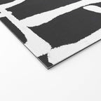 abstract-black and white Welcome Mat Gallery Image 2