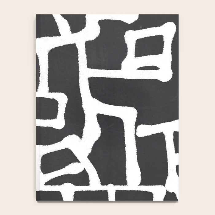 abstract-black and white Notebook Gallery Image 4