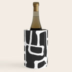 abstract-black and white Wine Chiller Gallery Image 1