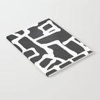 abstract-black and white Notebook Gallery Image 2