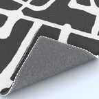 abstract-black and white Rug Gallery Image 4