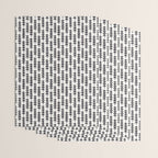 Linocut Forest Wrapping Paper Gallery Image 3