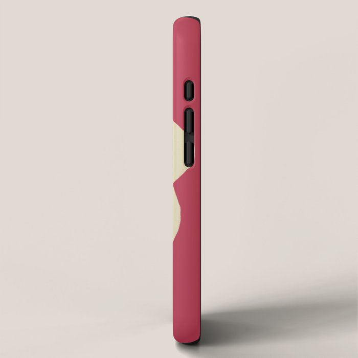 Magenta flower iPhone Case Gallery Image 2