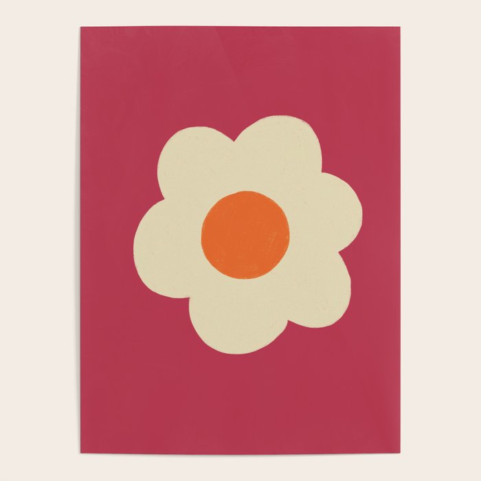 Magenta flower Poster Gallery Image 4
