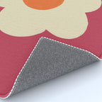 Magenta flower Rug Gallery Image 4