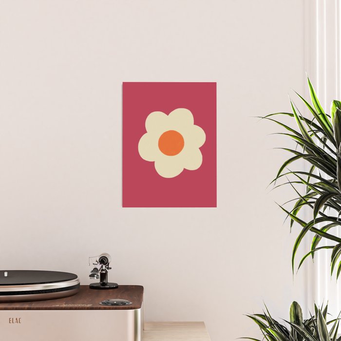 Magenta flower Poster Gallery Image 2