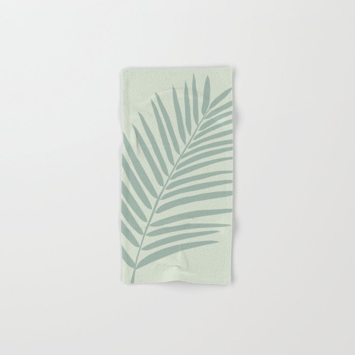 Palm Leaf Sage Bath Towel Gallery Image 1