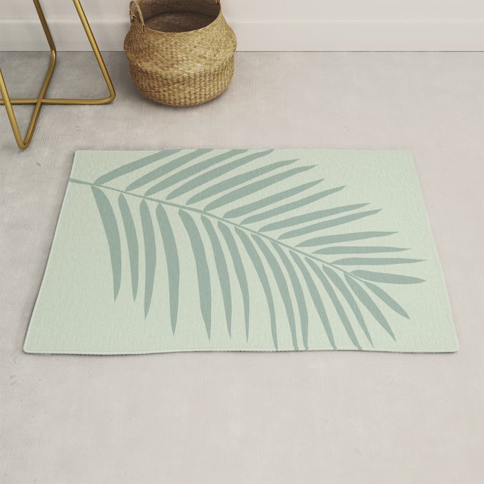 Palm Leaf Sage Rug Gallery Image 1