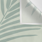 Palm Leaf Sage Wall Tapestry Gallery Image 3
