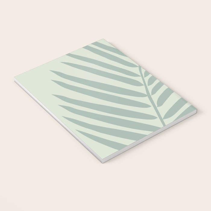 Palm Leaf Sage Notebook Gallery Image 3