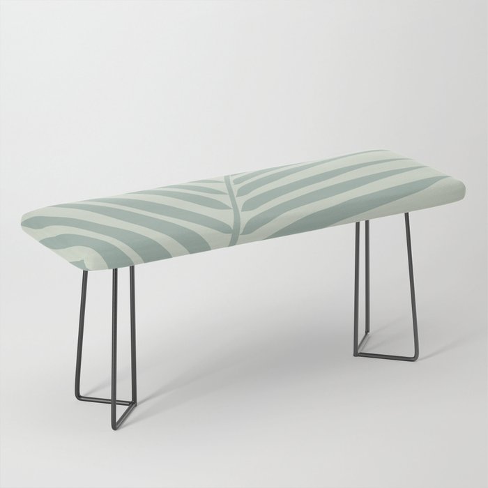 Palm Leaf Sage Bench Gallery Image 1