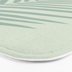 Palm Leaf Sage Bath Mat Gallery Image 3