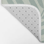 Palm Leaf Sage Bath Mat Gallery Image 2