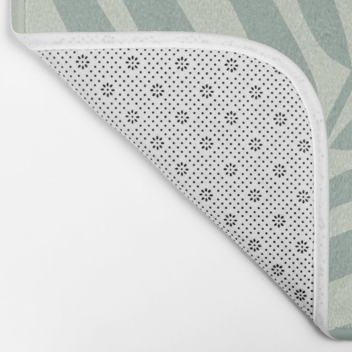 Palm Leaf Sage Bath Mat Gallery Image 2